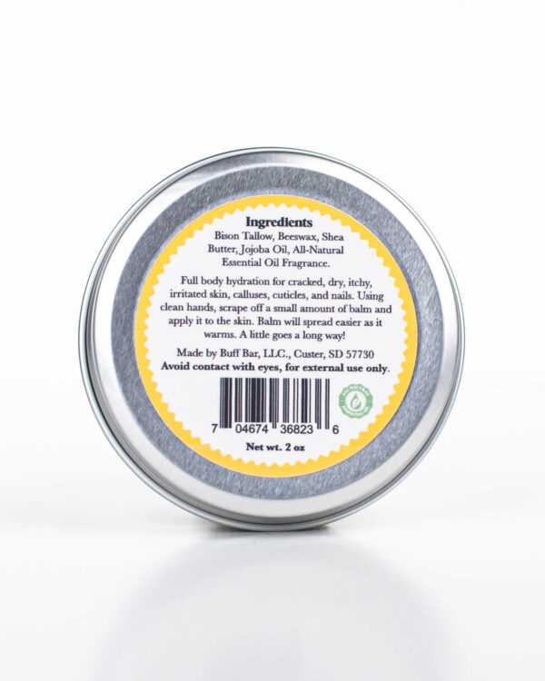 Bison Tallow Balm - Lemon Drop - Image 2