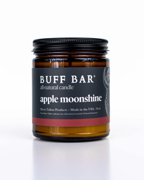 Bison Tallow Candle - Apple Moonshine