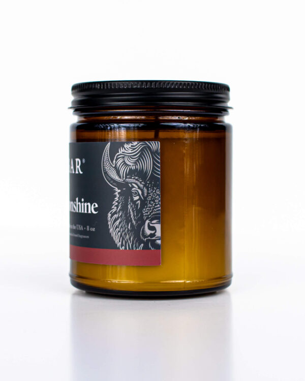 Bison Tallow Candle - Apple Moonshine - Image 3