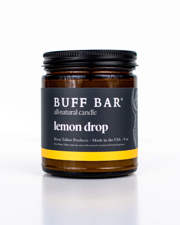 Bison Tallow Candle - Lemon Drop