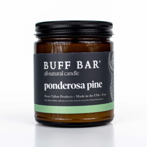 Bison Tallow Candle - Ponderosa Pine