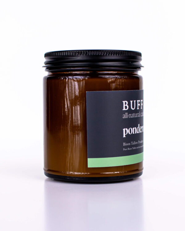 Bison Tallow Candle - Ponderosa Pine - Image 2