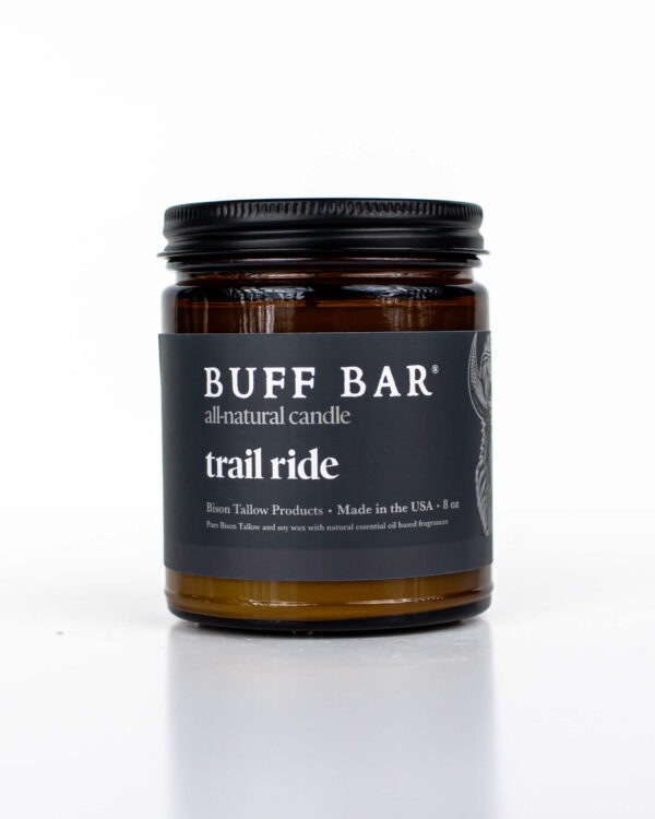 Bison Tallow Candle - Trail Ride