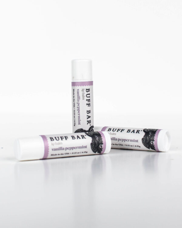 Vanilla Peppermint - Bison Tallow Lip Balm - 5 Pack - Image 4
