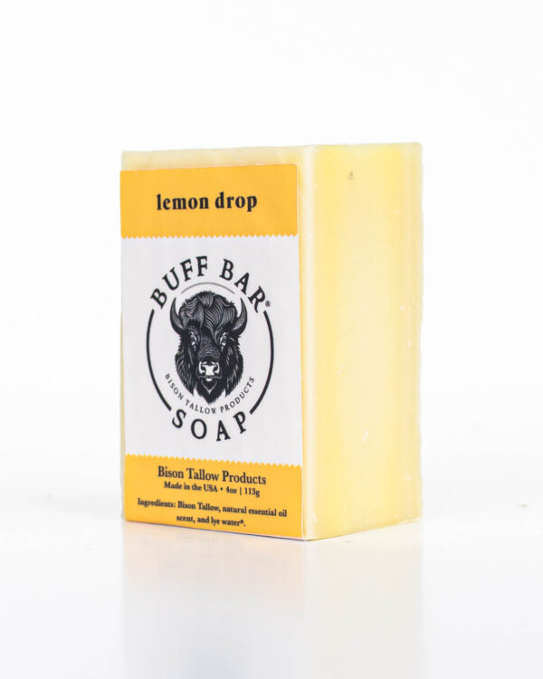 Bison Tallow Soap - Lemon Drop - Image 3