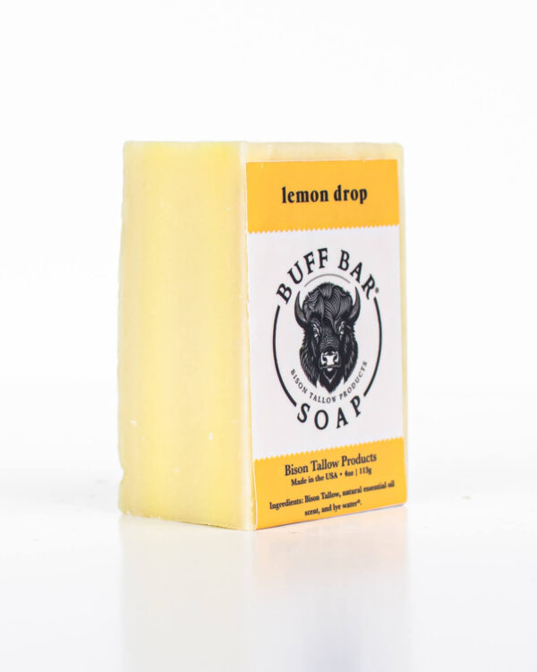 Bison Tallow Soap - Lemon Drop - Image 2