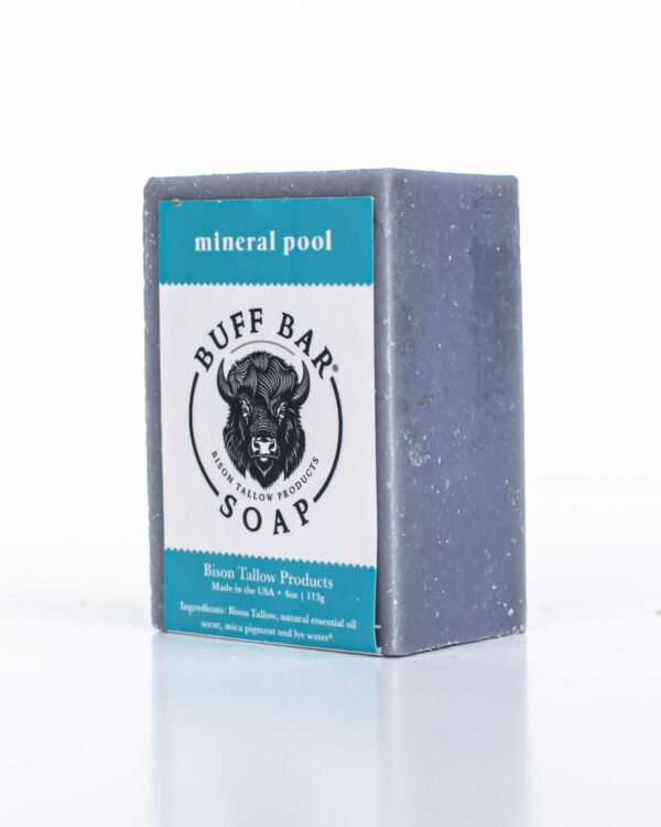 Bison Tallow Soap - Mineral Pool - Image 3