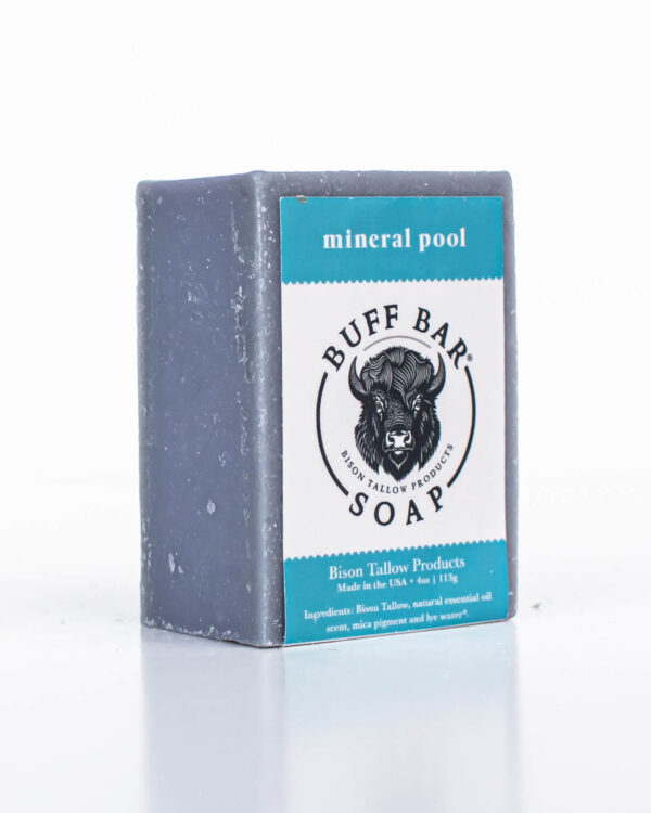 Bison Tallow Soap - Mineral Pool - Image 2