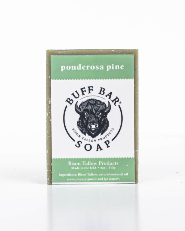 Bison Tallow Soap - Ponderosa Pine