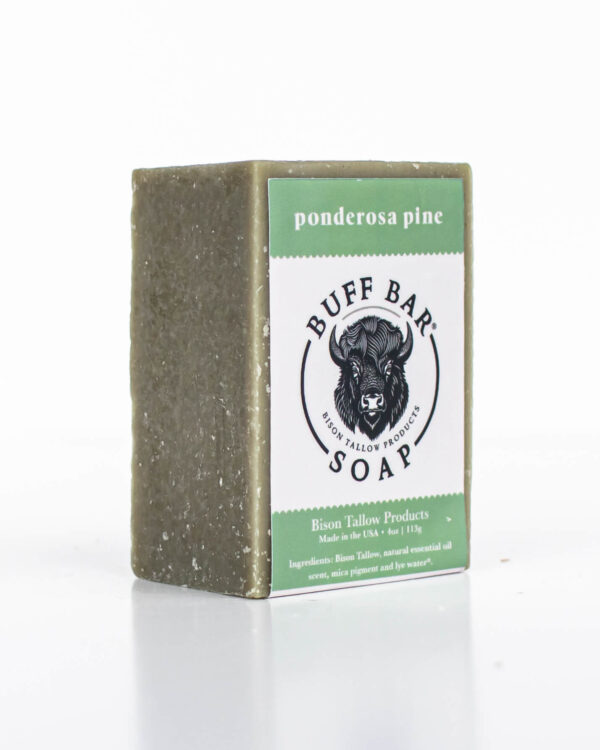 Bison Tallow Soap - Ponderosa Pine - Image 3