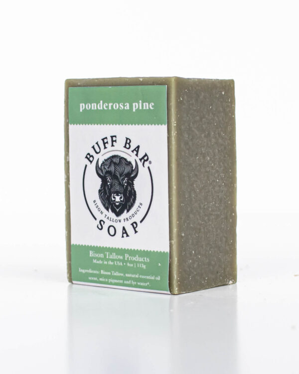Bison Tallow Soap - Ponderosa Pine - Image 2